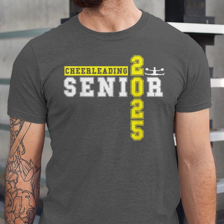 Cheerleading Senior Night Cheer Senior 2025 Graduation 11 Unisex Jersey T-Shirt