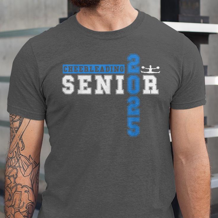 Cheerleading Senior Night Cheer Senior 2025 Graduation 23 Unisex Jersey T-Shirt