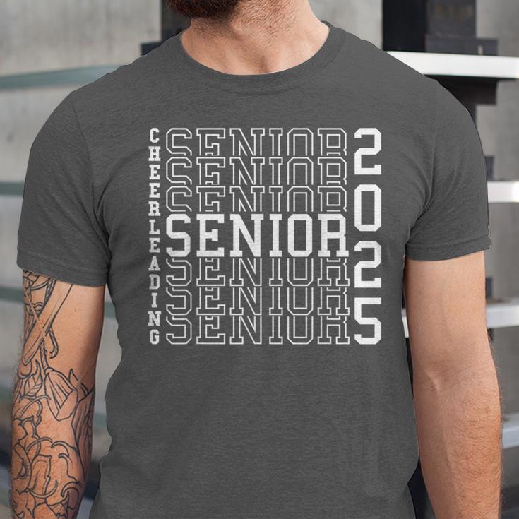 Cheerleading Senior Night Cheer Senior 2025 Graduation 38 Unisex Jersey T-Shirt