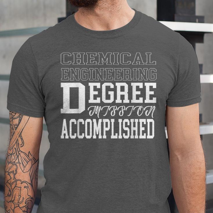 Chemical Engineering Degree College Graduation T-Shirt Unisex Jersey T-Shirt