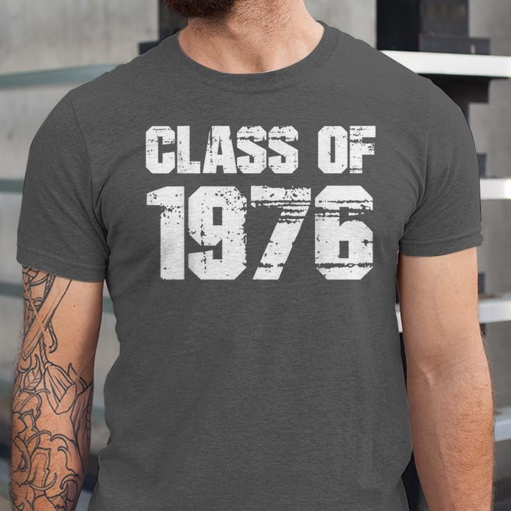 Class Of 1976 High School College Graduation Reunion T-Shirt Unisex Jersey T-Shirt