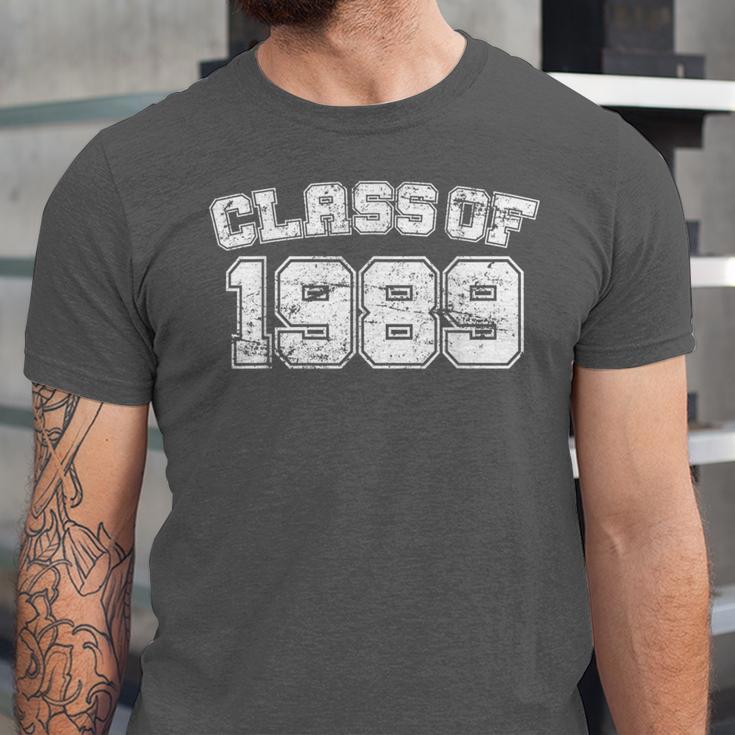 Class Of 1989 89 School Tee Shirt Graduation Class Party Unisex Jersey T-Shirt