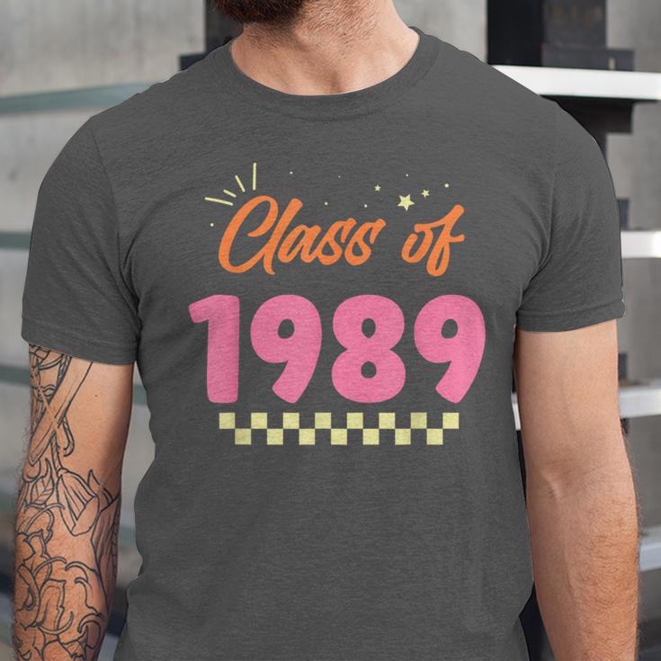 Class Of 1989 School Graduation Meetup Reunion Unisex Jersey T-Shirt
