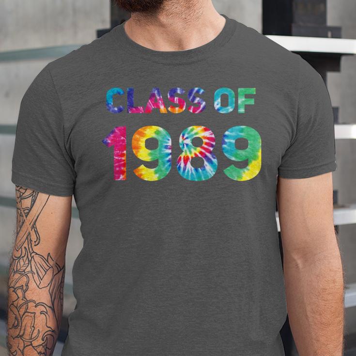 Class Of 1989 School Reunion College Highschool Graduation Unisex Jersey T-Shirt