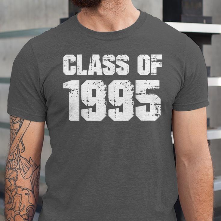 Class Of 1995 High School College Graduation Reunion T-Shirt Unisex Jersey T-Shirt