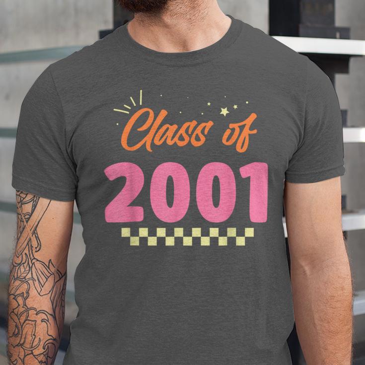 Class Of 2001 Meetup School Graduation Reunion Unisex Jersey T-Shirt