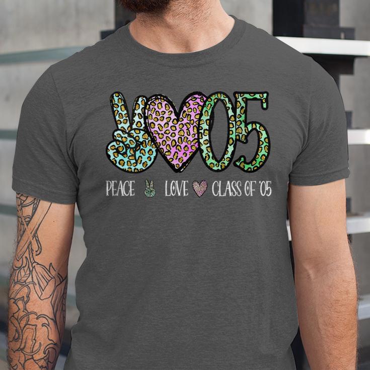 Class Of 2005 Shirt Leopard Senior Graduation Class Reunion Unisex Jersey T-Shirt