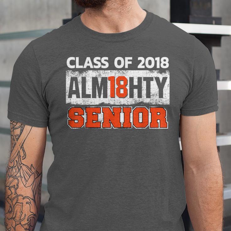 Class Of 2018 Alm18hty Senior 2018 Graduation T-Shirt Unisex Jersey T-Shirt