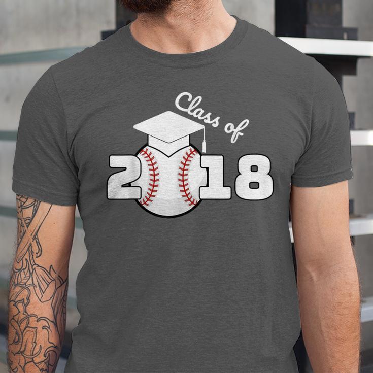 Class Of 2018 Baseball Senior Graduation Shirt Grad Unisex Jersey T-Shirt