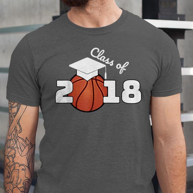 Class Of 2018 Basketball Senior Graduation Shirt Grad Unisex Jersey T-Shirt