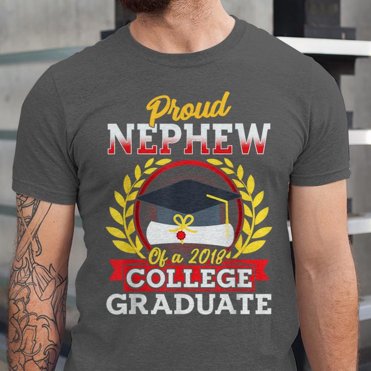 Class Of 2018 Graduation Tshirt For Nephew Of Graduate Unisex Jersey T-Shirt