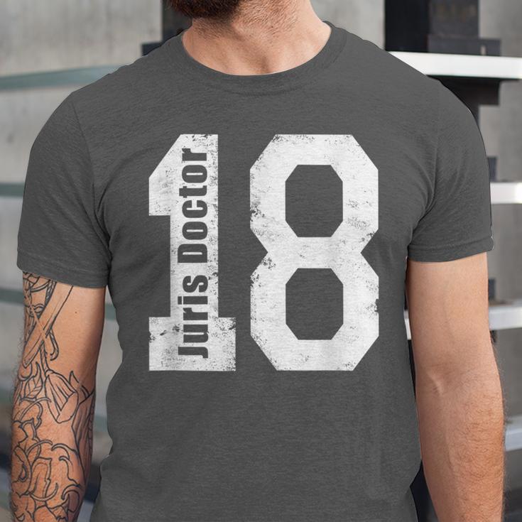 Class Of 2018 Lawyer Juris Doctor Graduation T-Shirt Unisex Jersey T-Shirt