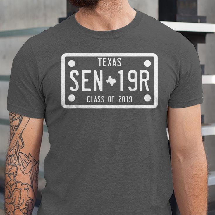 Class Of 2019 Senior GraduationShirt For Texas Graduate Unisex Jersey T-Shirt