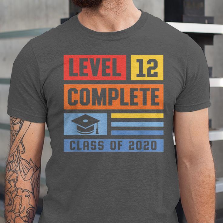 Class Of 2019 Senior High School Graduation Level 12th Grade Unisex Jersey T-Shirt