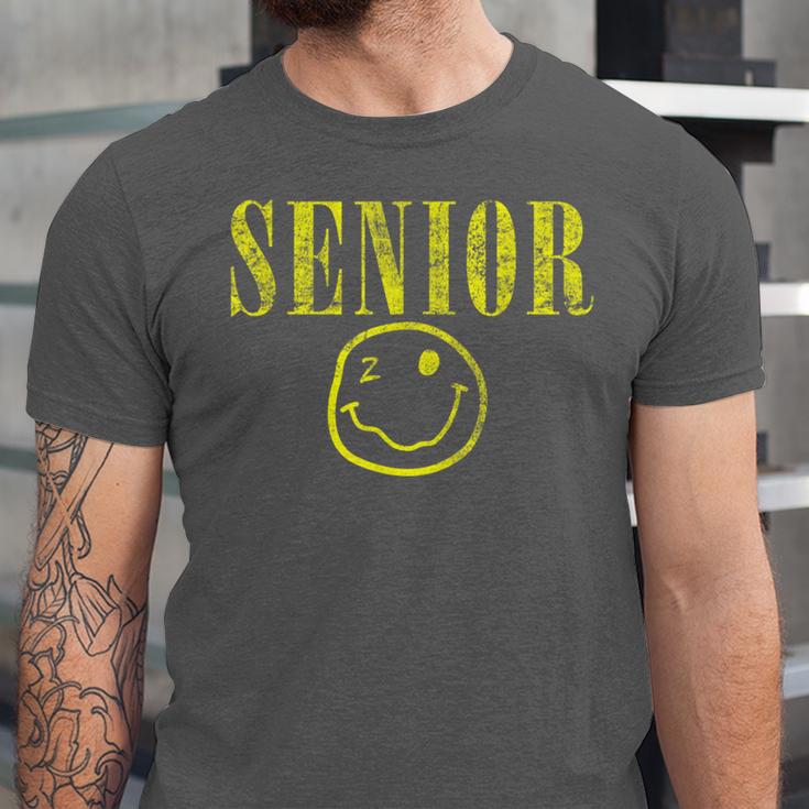 Class Of 2020 Senior 90s Grunge Graduation Unisex Jersey T-Shirt