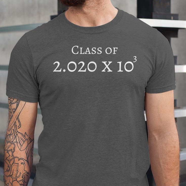 Class Of 2020 Senior Math Exponential Graduation Unisex Jersey T-Shirt