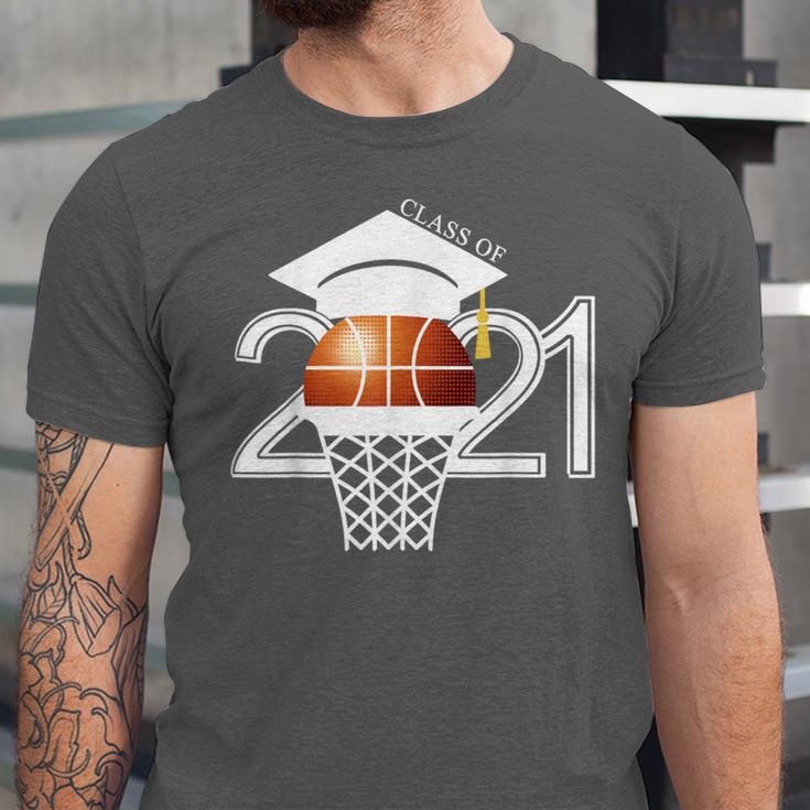 Class 2021 Graduation Senior Basketball Player Unisex Jersey T-Shirt