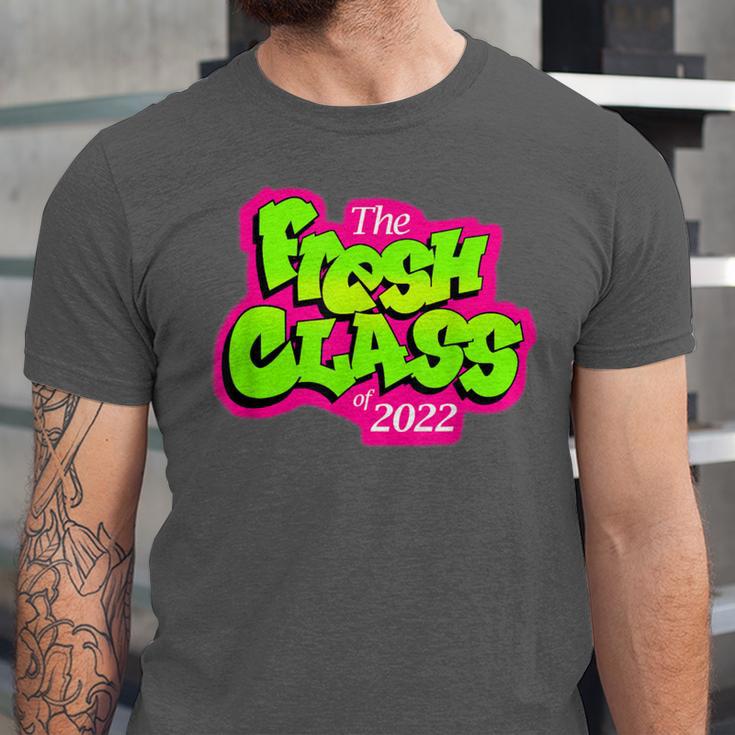 Class Of 2022 Future Fresh Senior 90's TV Style Graduation Unisex Jersey T-Shirt