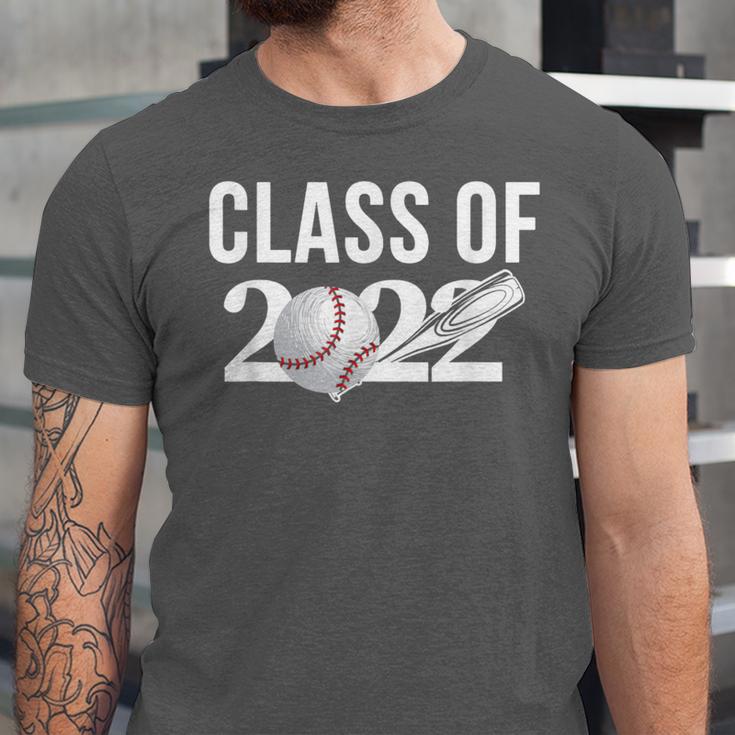 Class Of 2022 Graduation Senior Baseball Player Unisex Jersey T-Shirt