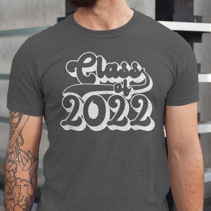 Class Of 2022 High School Senior College Senior Graduation Unisex Jersey T-Shirt