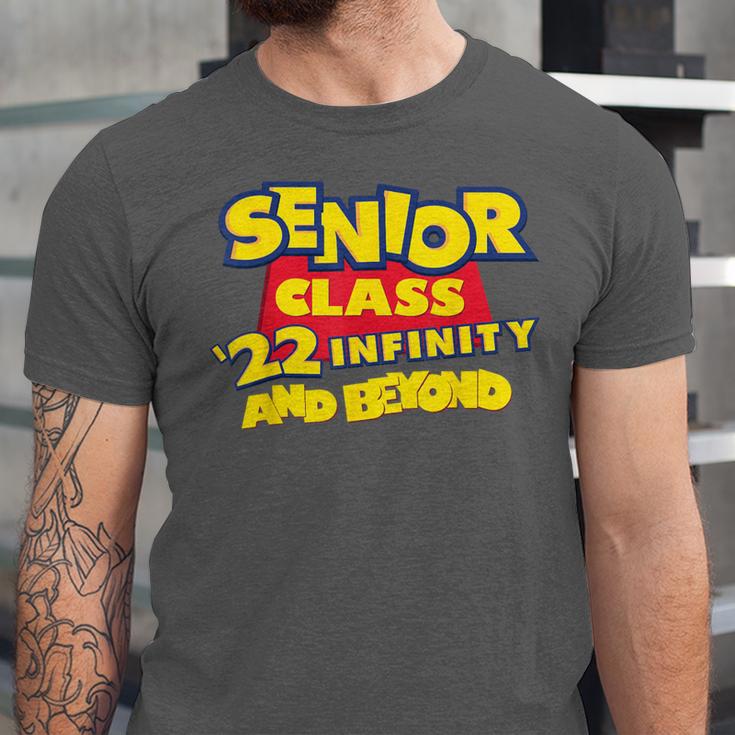 Class Of 2022 Senior 2000s Animated Movie Style Graduation Unisex Jersey T-Shirt