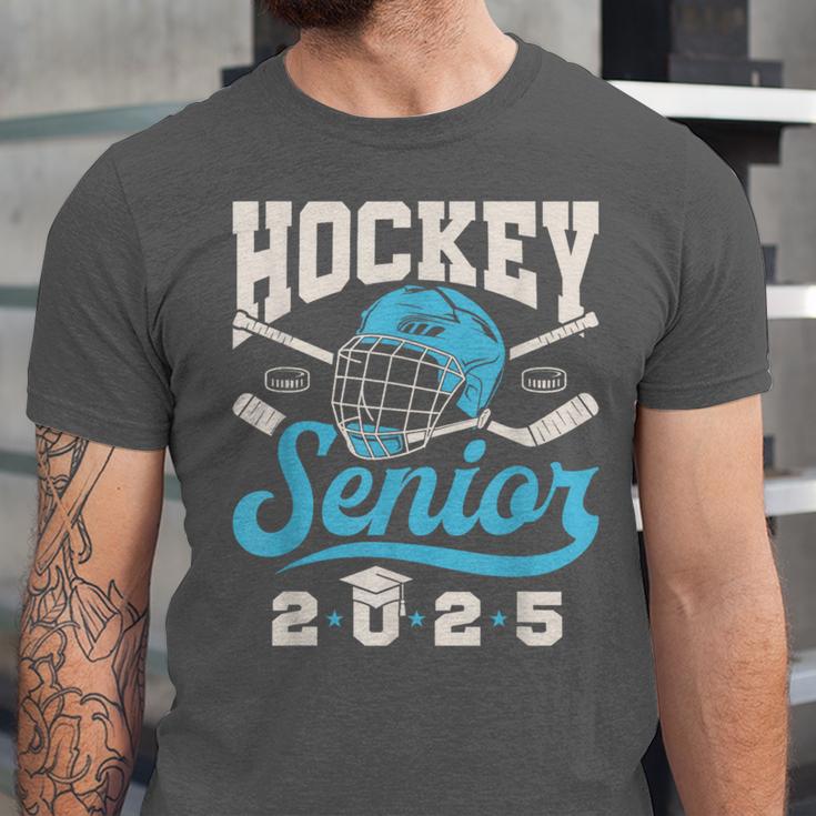 Class Of 2025 Hockey Senior Graduation Graduate Grad Unisex Jersey T-Shirt