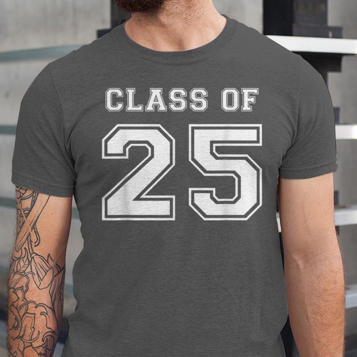 Class Of 2025 Senior Graduation High School Back To School Unisex Jersey T-Shirt