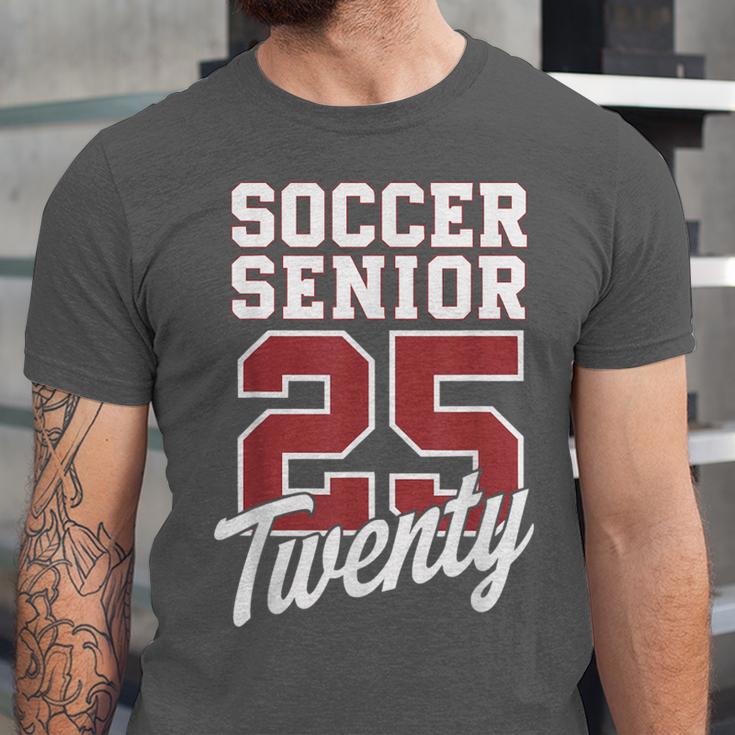 Class Of 2025 Senior 2025 Graduation 2025 Soccer Unisex Jersey T-Shirt