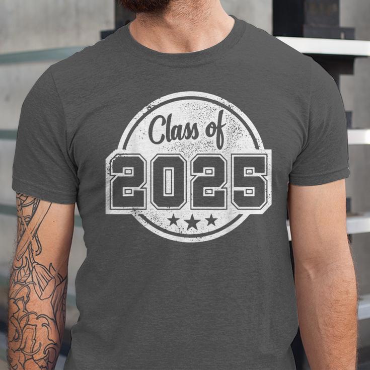 Class Of 2025 Senior School Graduation College Unisex Jersey T-Shirt