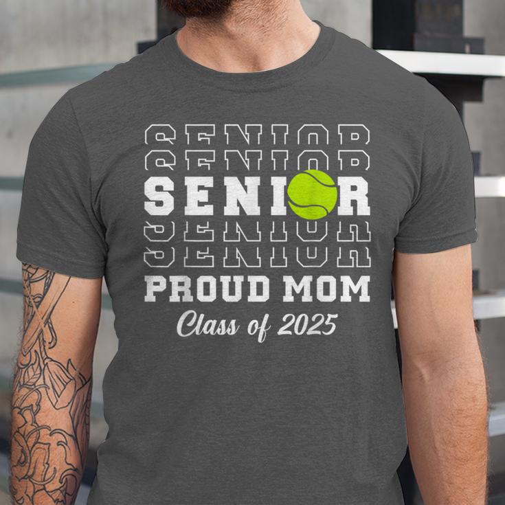 Class Of 2025 Tennis Mom Senior Graduation Graduate Unisex Jersey T-Shirt