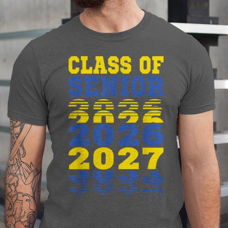 Class Of 2026 2027 Senior Graduation Students Unisex Jersey T-Shirt