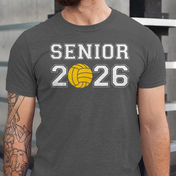 Class Of 2026 Graduation Waterpolo Senior 2026 Water Polo Unisex Jersey T-Shirt