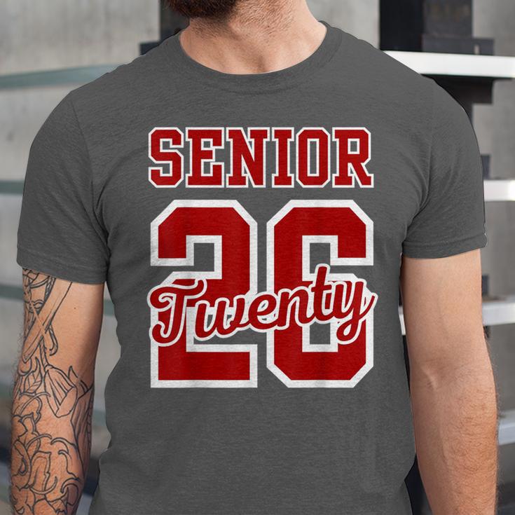Class Of 2026 Senior 2026 Senior Twenty 26 Graduation Men Unisex Jersey T-Shirt