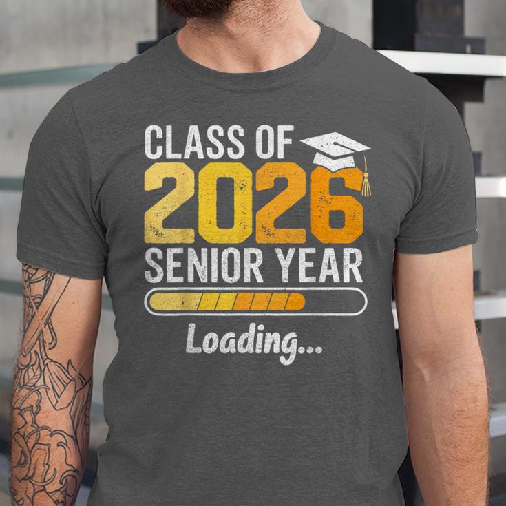 Class Of 2026 Senior Year Loading Senior 2026 Graduation Unisex Jersey T-Shirt