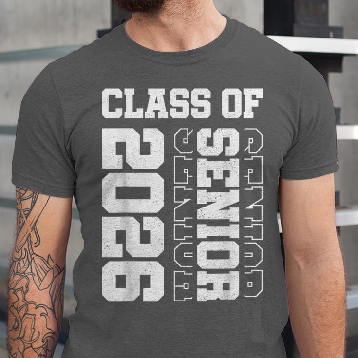 Class Of 2026 Shirt School Senior Year Graduation 2026 Unisex Jersey T-Shirt