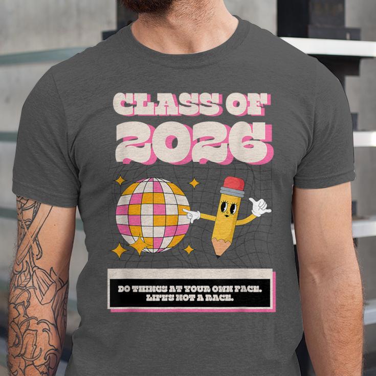 Class Of 2026 Students Graduate 2026 Graduation Unisex Jersey T-Shirt