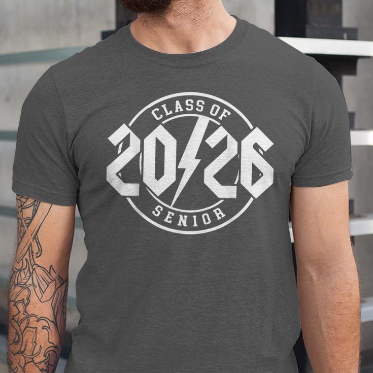 Class Of 2026 Twenty 26 Classic Rock Graduation Senior 2026 Unisex Jersey T-Shirt