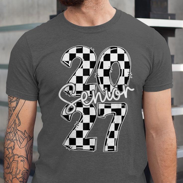 Class Of 2027 Shirt Graduation Senior 2027 Unisex Jersey T-Shirt