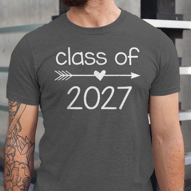 Class Of 2027Shirt Graduation Unisex Jersey T-Shirt