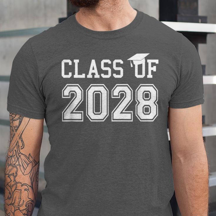Class Of 2028 GraduationShirt Future School Graduate Unisex Jersey T-Shirt