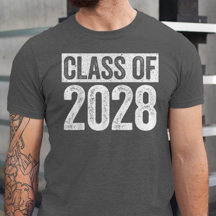 Class Of 2028 Shirt Senior 2028 Graduation Unisex Jersey T-Shirt