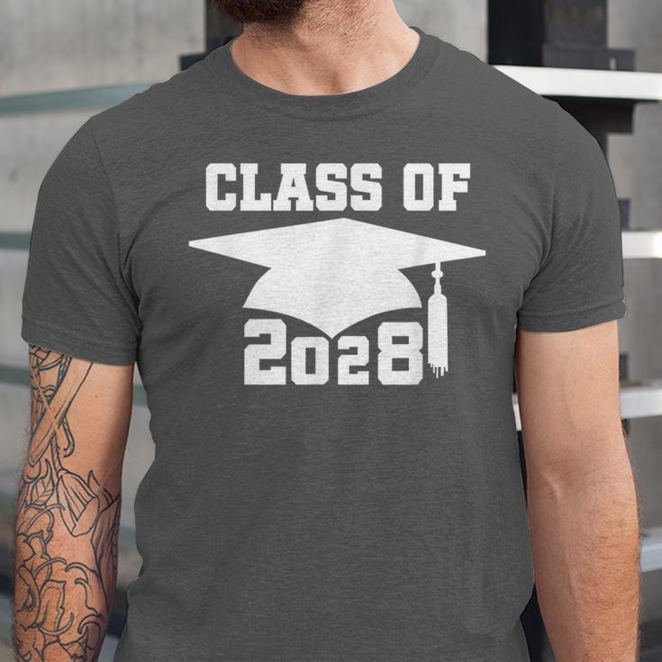 Class Of 2028 T-Shirt School Graduation Pride Tee Unisex Jersey T-Shirt