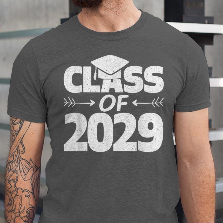 Class Of 2029 Shirt For Elementary Kids Graduation Unisex Jersey T-Shirt