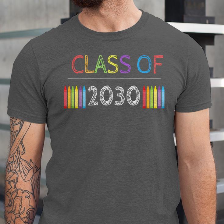 Class Of 2030 Graduation Shirt Men Women Boys Girls Cute Unisex Jersey T-Shirt