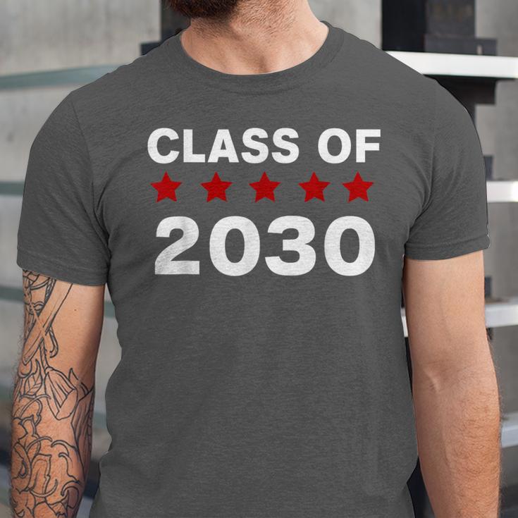 Class Of 2030 Shirt New Kindergarten Student Graduation Unisex Jersey T-Shirt