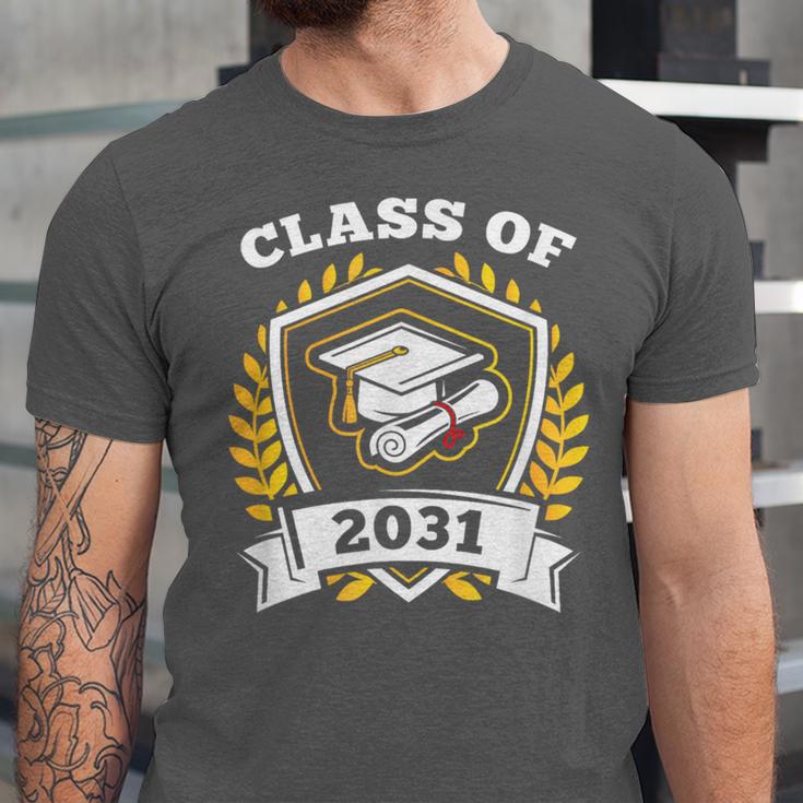 Class Of 2031 Class Of 2031 Graduation T-Shirt Unisex Jersey T-Shirt