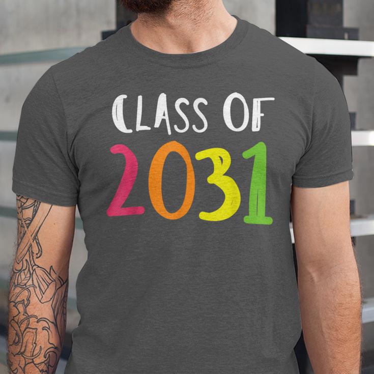 Class Of 2031 Kindergarten Graduation Back To School T-Shirt Unisex Jersey T-Shirt