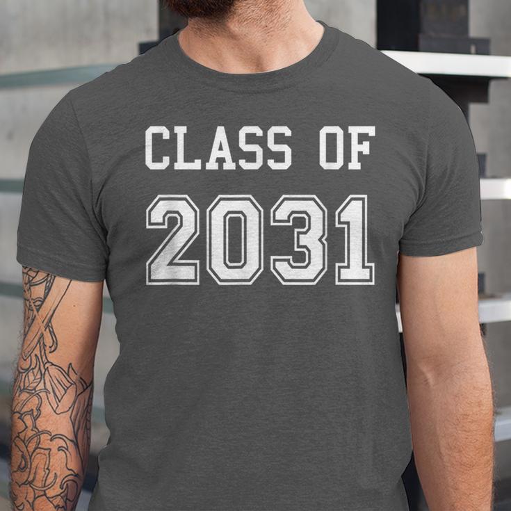 Class Of 2031 Shirt Graduation School Future Graduate Unisex Jersey T-Shirt