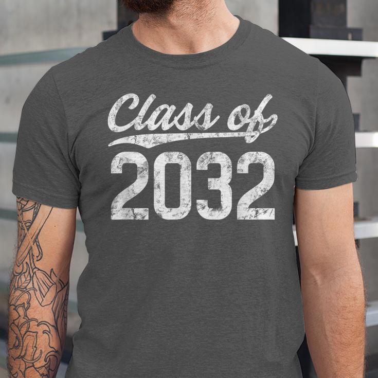 Class Of 2032 Grow With Me Graduation Unisex Jersey T-Shirt