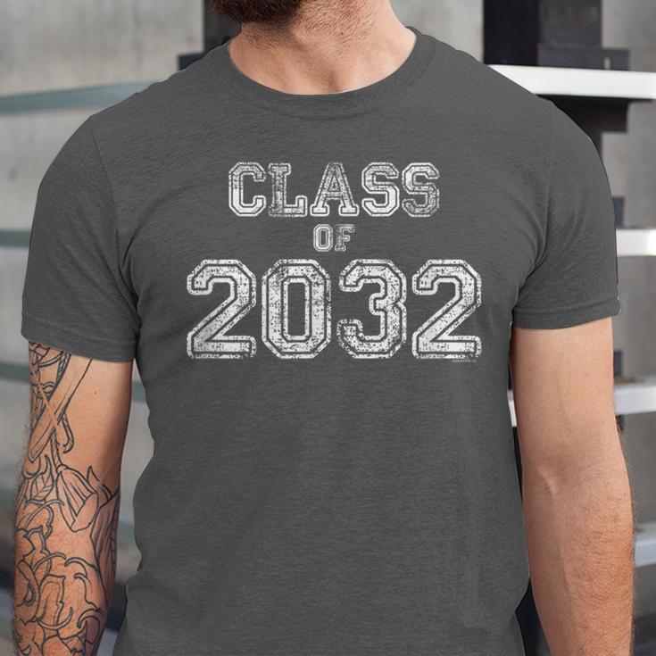 Class Of 2032 Shirt Senior 2032 Graduation Him Her Unisex Jersey T-Shirt